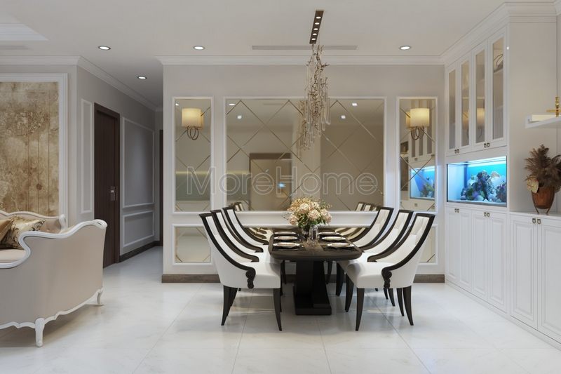 Những mẫu trần thạch cao phòng bếp ngắm mãi không chán