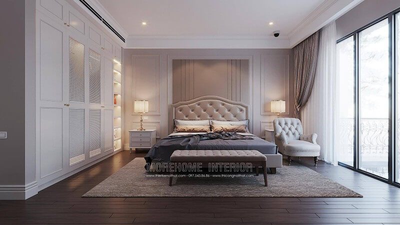 Mẫu thiết kế nội thất biệt thự sang trọng và cao cấp phong cách tân cổ điển tại ciputra tây hồ hà nội Thiết kế nội thất biệt thự cao cấp, sang trọng