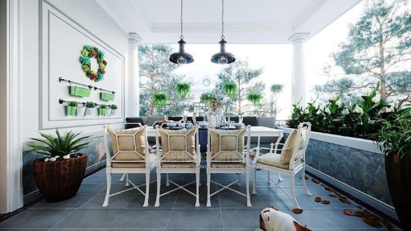 Thiết kế nội thất biệt thự hải phòng
